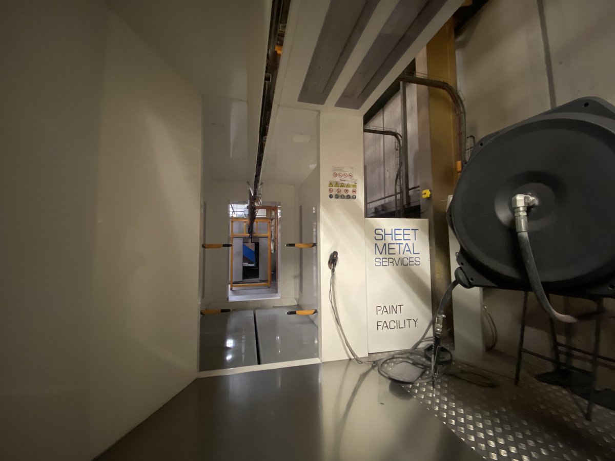 Our #PowderCoating facility can achieve virtually any paint specifications you require, including accurate colour matching from a provided sample, and finishes such as gloss, matt, heat-resistant and hammer finishing. #ukmfg #liverpool