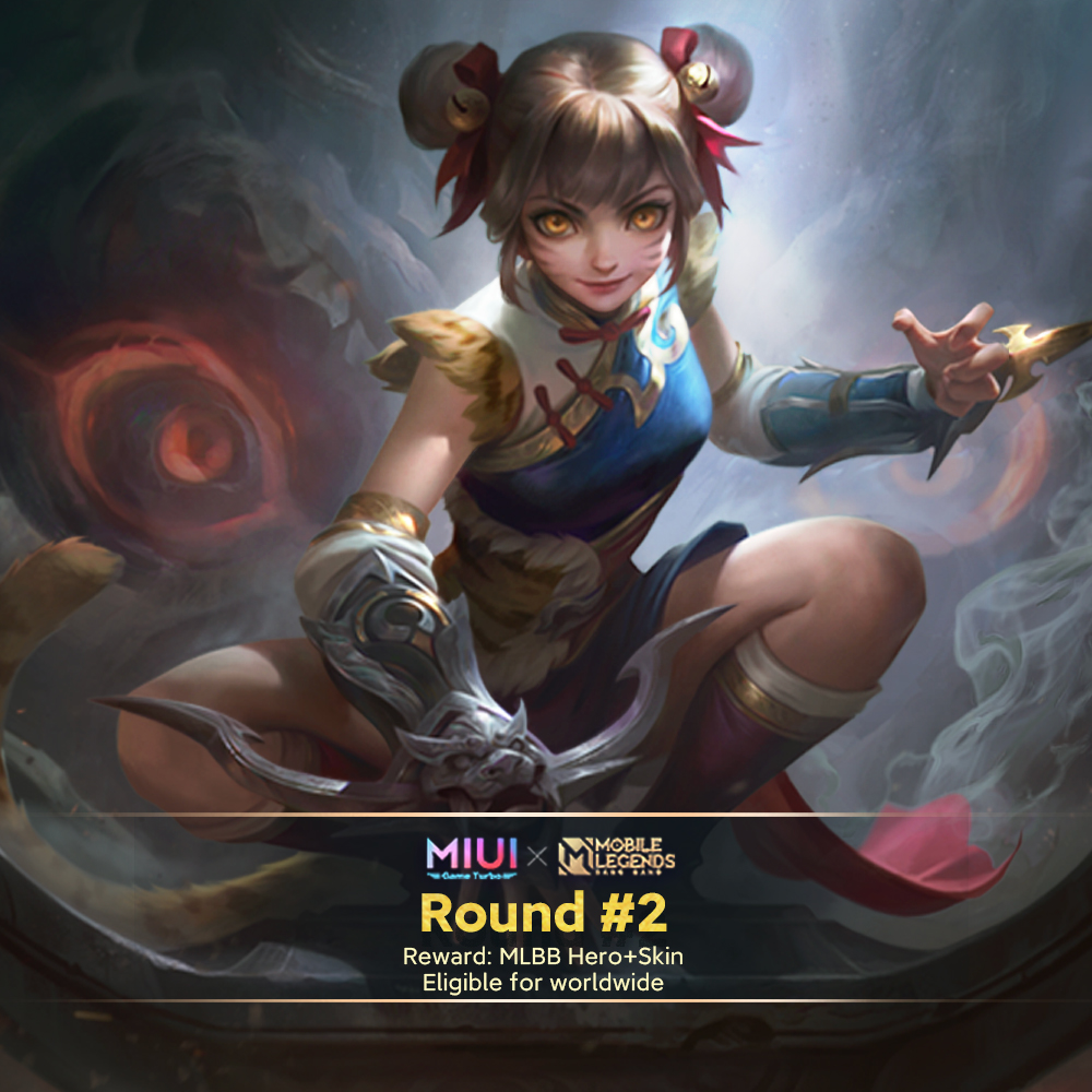 XiaomiHyperOS_'s tweet photo. Round #2
Chance to win Lesly hero and her Stellaris Ghost skin！！

How to enter: 
1- Follow 
@miuirom

2- Retweet and name your favorite MLBB heroes and tag 2 of your friends

FIVE WINNERS will be announced by 18 Oct. Stay tuned for last round on 16! HAVE FUN with #MIUI #mlbb https://t.co/iYB6TjiEmF