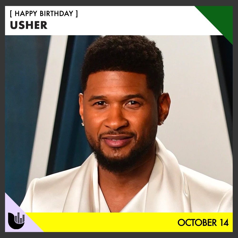 Happy Vibin\ birthday to Usher! 