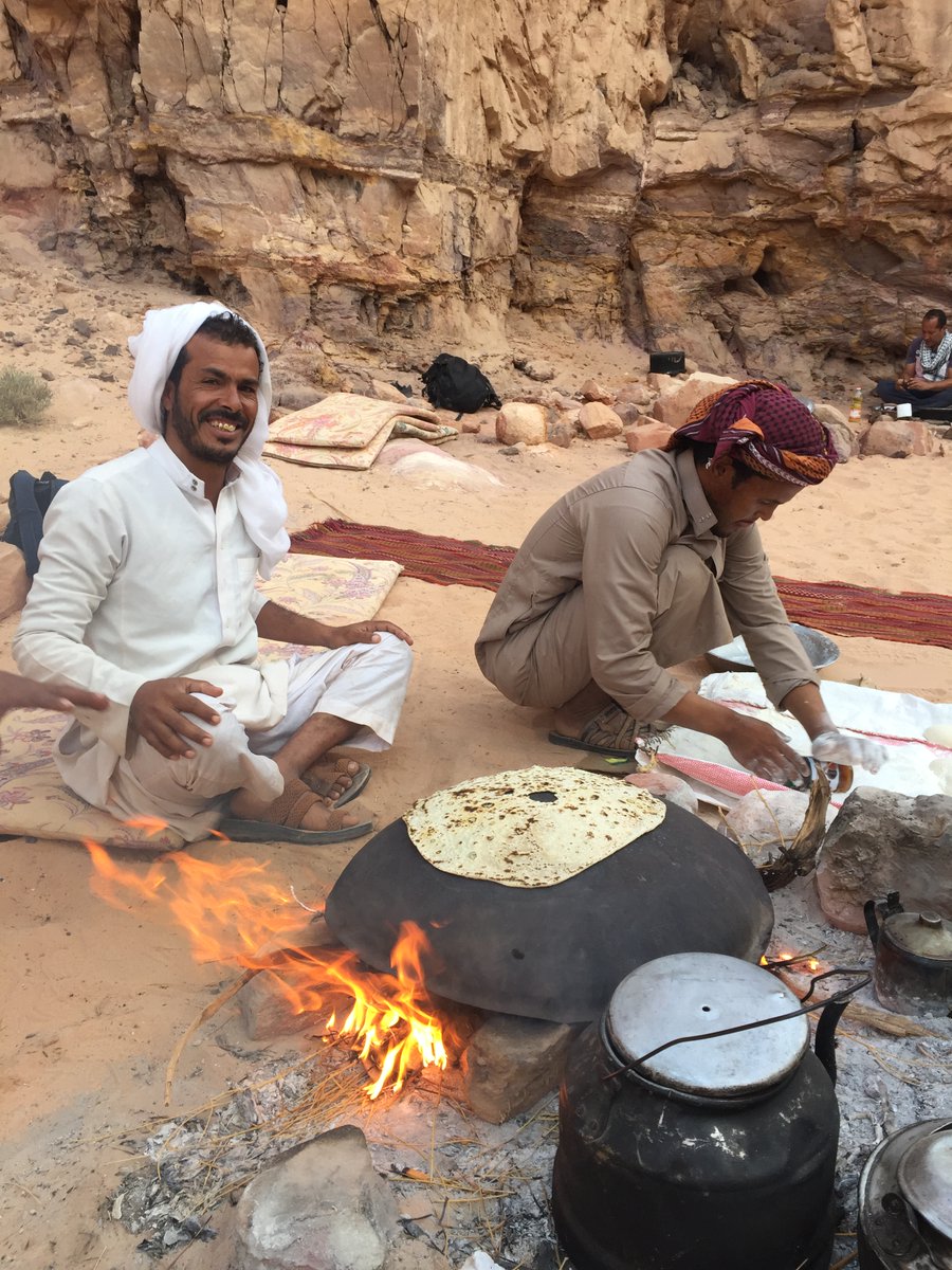 Wind_Sand_Stars's tweet photo. In the desert we make sure our guests are incredibly well fed. The daily fresh bread is particularly delicious (especially with tahini &amp; molasses!). Feeling hungry? #hungry #Egypt #Sinai #Bedouin #Desert https://t.co/0qFYgGHCS4