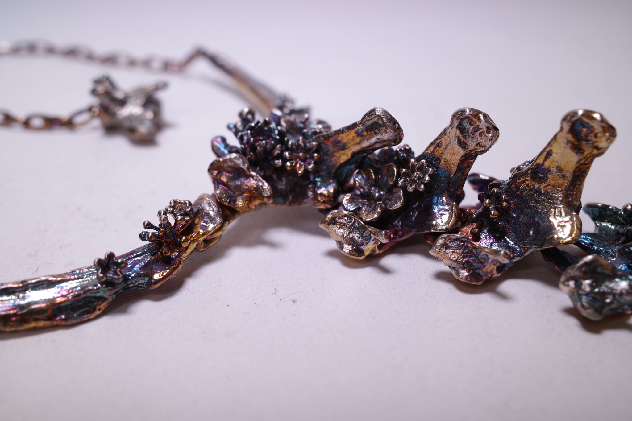 背骨チョーカー memini 背骨のネックレス A | memini