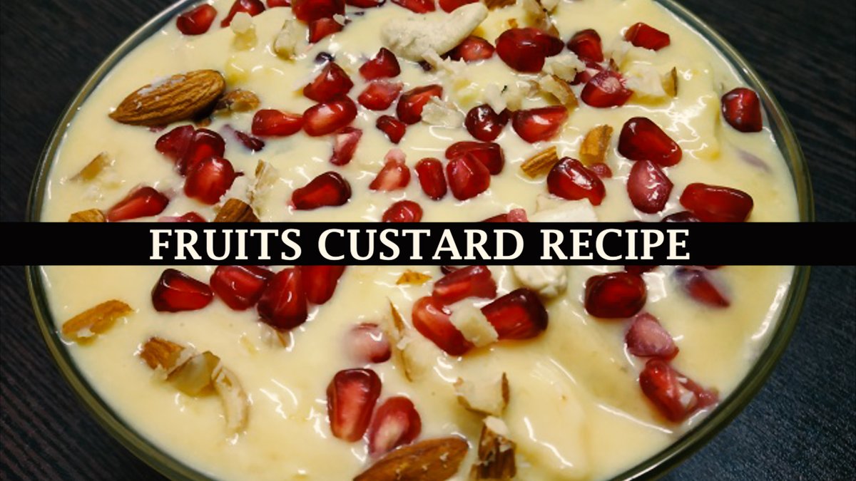 recipeshoaisi's tweet photo. Yummy Fruit Custard Recipe | Healthy Dessert | How To Make Fruit Custard... https://t.co/G4gRYJFAgT via @YouTube @YouTubeIndia @YouTubeCreators https://t.co/mAE6wZv051