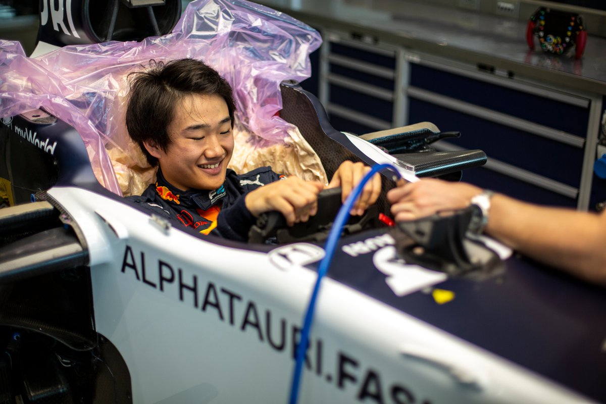 MatraxRacing's tweet photo. #F1 | Japanese 🇯🇵 @yuki_TY0511, current third in the 2020 @FIA_F2 championship standings with #Carlin, will make his @F1 debut for @AlphaTauriF1 on Nov 4th at #Imola 🇮🇹. @Honda-backed driver, who will run 2018 #ToroRosso #STR13, in Faenza (Italy) for a seat fit.
📸 Alpha Tauri https://t.co/A4rEFTdPHr