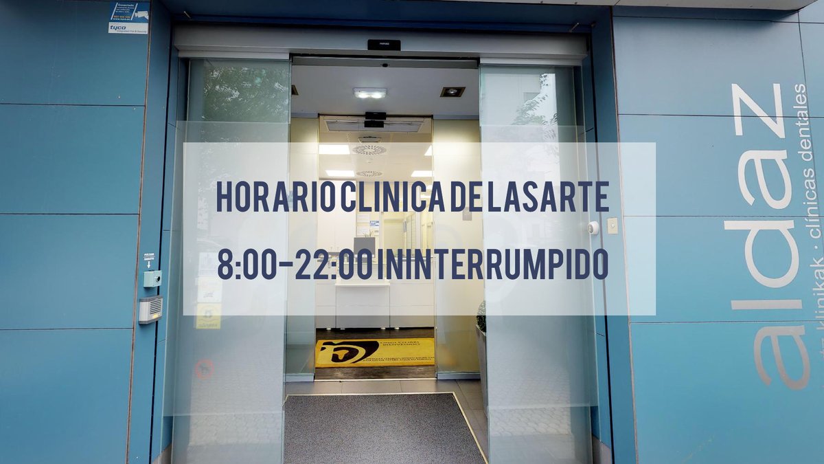 Trabajamos para daros el mejor servicio y adaptarnos a vuestro horario y día a día. Por eso, en Lasarte no cerramos la clínica durante todo el día. Trabajamos para que en Tolosa y Elgoibar podamos hacer lo mismo.