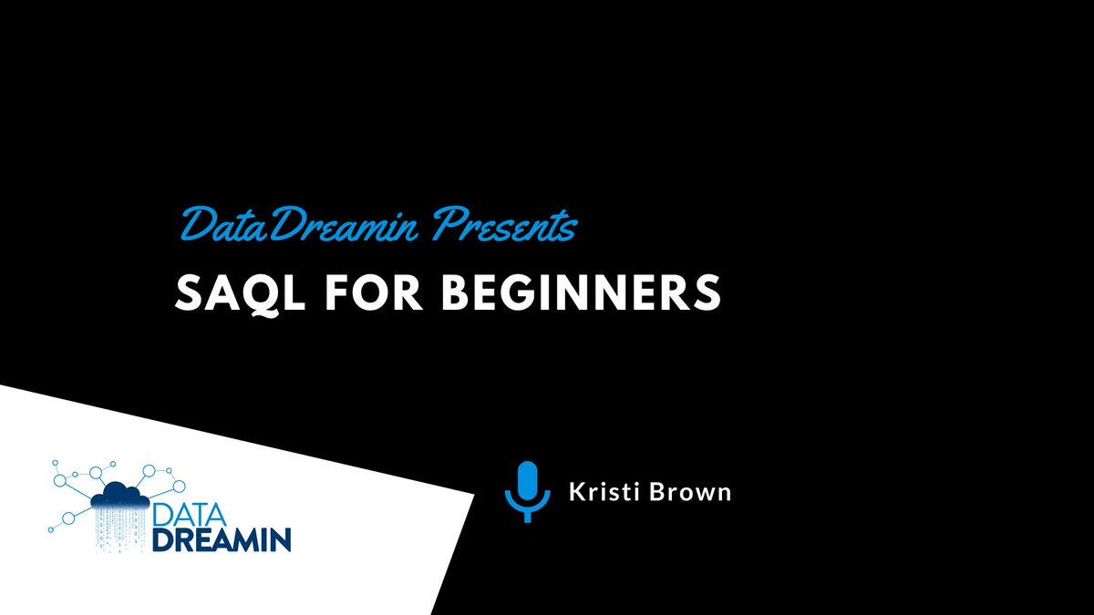 DataDreamin's tweet photo. They say once you go SAQL you never go back 🤔

We say before that can be true you need to watch @IAmRangerKristi's #DataDreamin session "SAQL for beginners" 📊

Once you do that, the world of #TableauCRM is your oyster.

https://t.co/uuf8wDT9rS https://t.co/aKxTQWROt1
