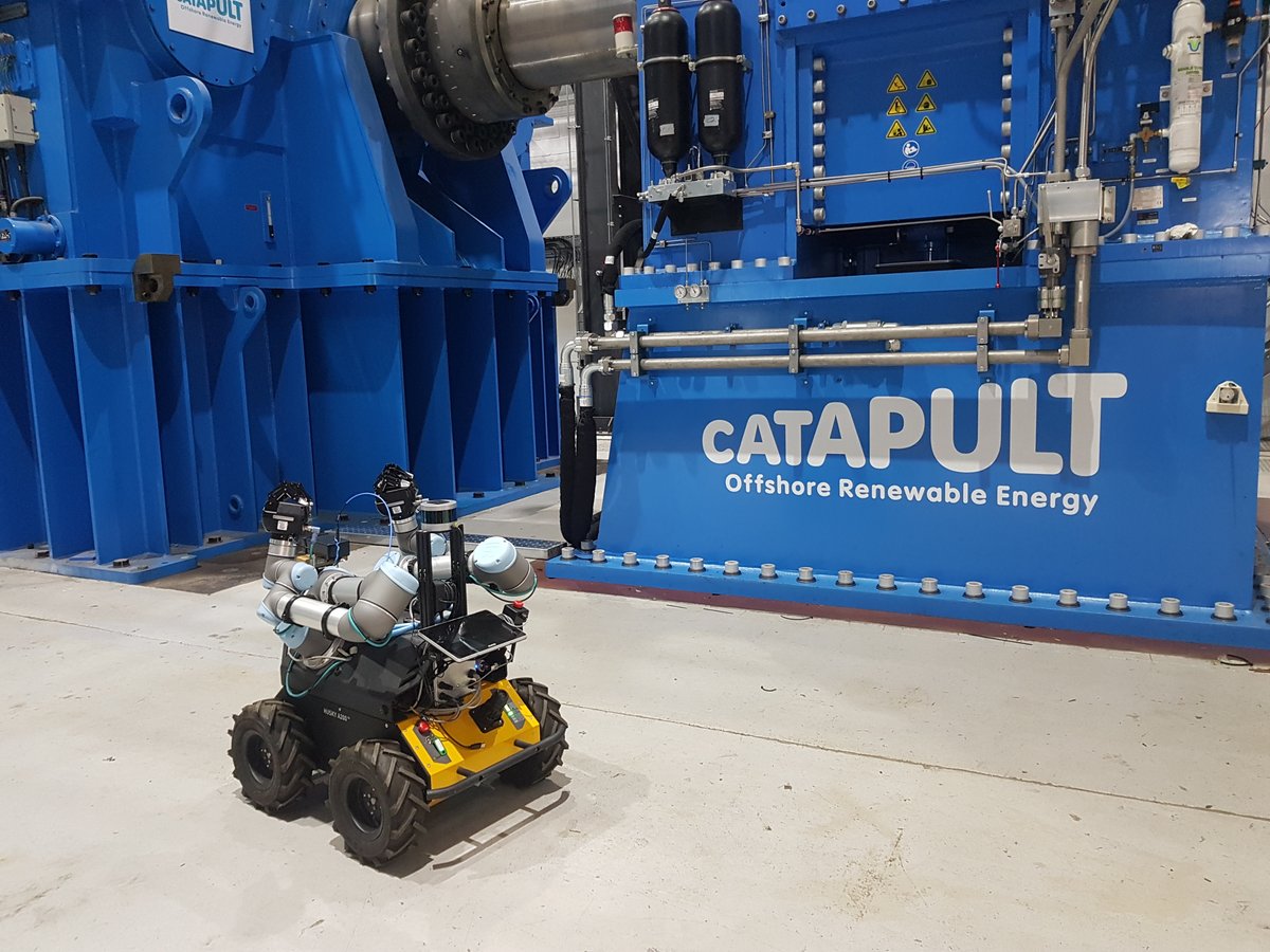 ORCA_Hub's tweet photo. We are pleased to announce that we have teamed up with @ORECatapult to translate UK #robotics #innovation &amp; #research expertise into products and services for the #offshore #renewables’ industry and link key industry partners with academia. Learn more at https://t.co/kkaNrZQRAm https://t.co/EGthqYnAQf