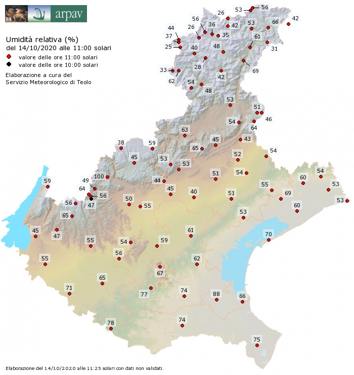 arpaveneto's tweet photo. #meteo #meteogrammi #Arpav Nei meteogrammi e mappe trovi ogni giorno tutte le info su temperature, vento, precipitazioni, umidità e molto altro sul meteo del #Veneto
👇👇👇
https://t.co/VFUyV3Uw0i https://t.co/SXiDJn7L1I