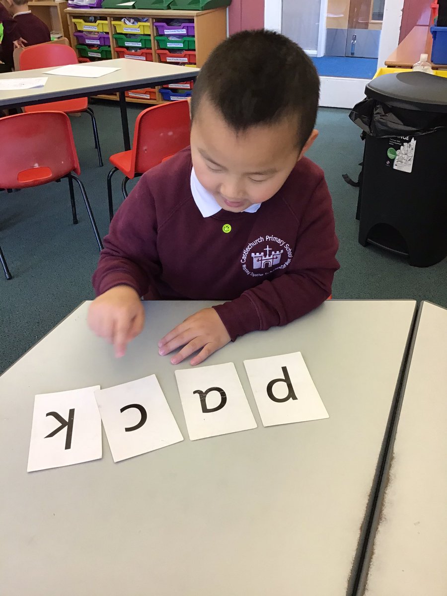 castlechurchps's tweet photo. In Saplings class we can blend our sounds together to read words.
We have been counting objects and matching to the correct number. https://t.co/BsJa7Azrm7