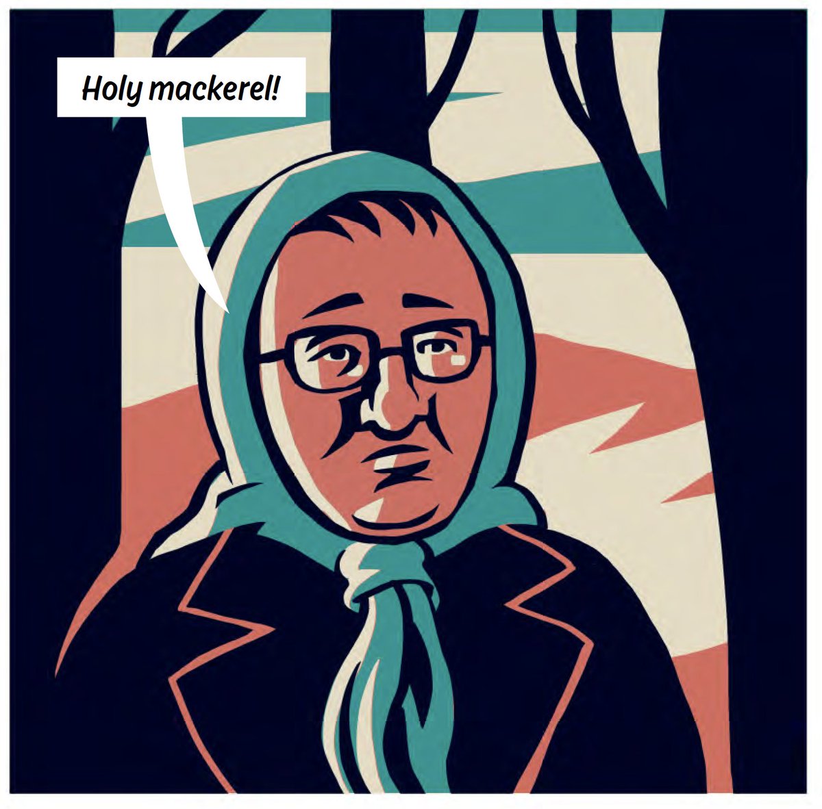 SelfMadeHero's tweet photo. ...Holy mackerel! 🐟 #Zatopek is out now! 🌊 https://t.co/YZ9Dqj4bMc #selfmadehero #graphicnovels #czechrunner #Olympics https://t.co/RbhbU1C3lQ