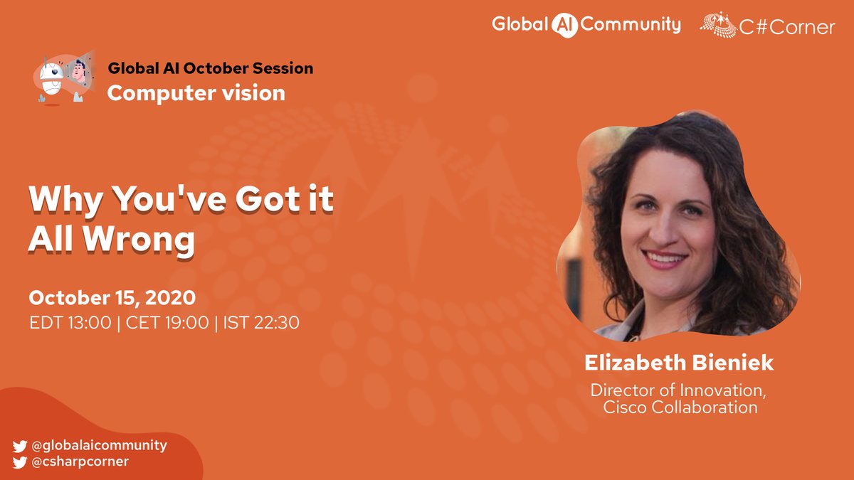 C# Corner tweet media