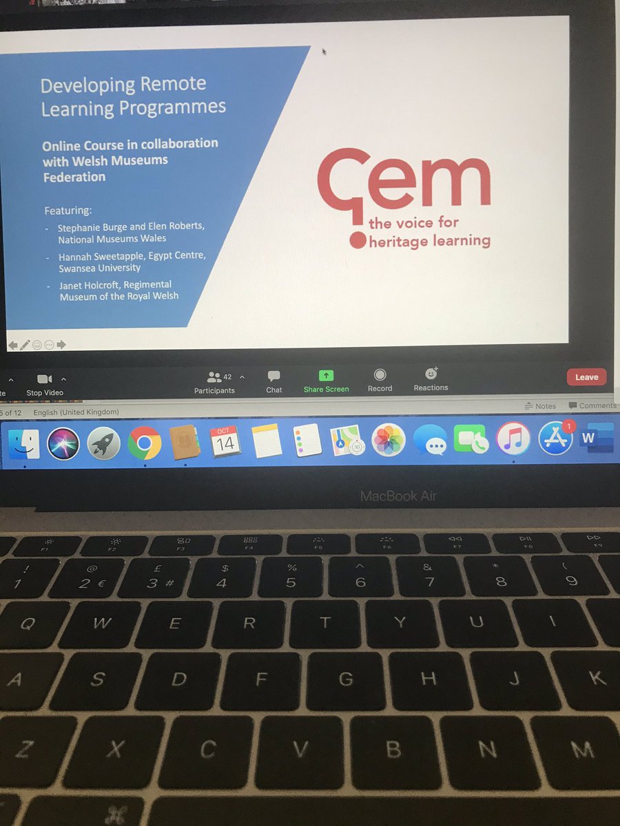 Diolch yn fawr to @gem_heritage and @WelshMuseumsFed for asking me to share how @TheEgyptCentre has developed our online learning programme! It was lovely to catch up with colleges from across Wales and hear their inspiring case studies! https://t.co/ZW5E8p24RP