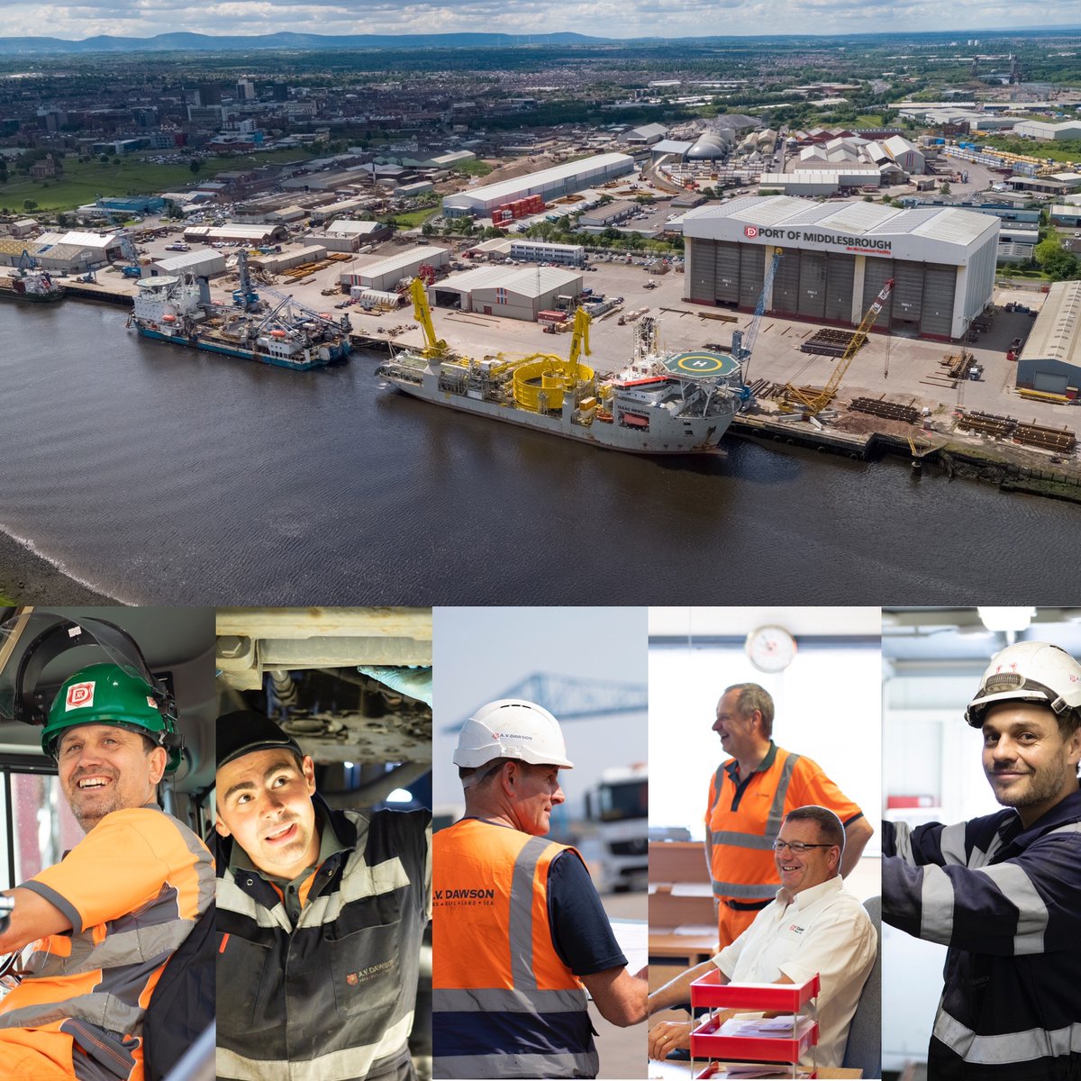 This week we celebrate #MaritimeUKWeek and as the UK’s newest #port it is the perfect time to celebrate the dedicated team that keep operations and #supplychains moving. Read more about #PortofMiddlesbrough #AVDawson portofmiddlesbrough.com