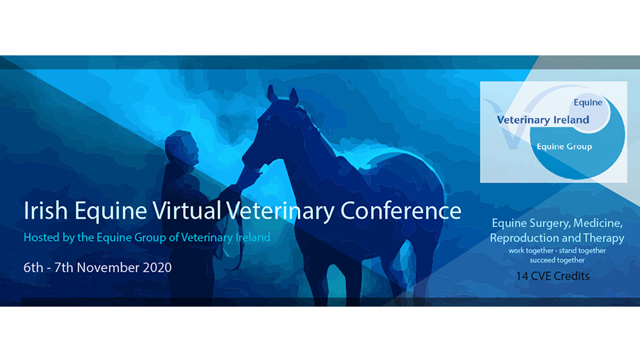 IrishEquineVets's tweet photo. Irish Equine Veterinary Conference goes VIRTUAL in 2020! View our fantastic programme and register today! Read more: https://t.co/zBCzcxg2C9 https://t.co/JKy92bFpuw
