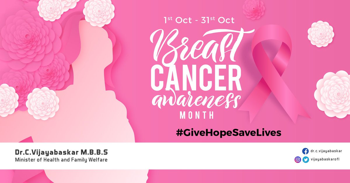 We must protect our women. Women are vulnerable to #BreastCancer which is a threat to society. The way to combat, is by creating awareness of the disease, early detection, diagnosis, treatment, care &amp; support. Let us #givehope &amp; #savelives #BreastCancerAwareness #pinktober
