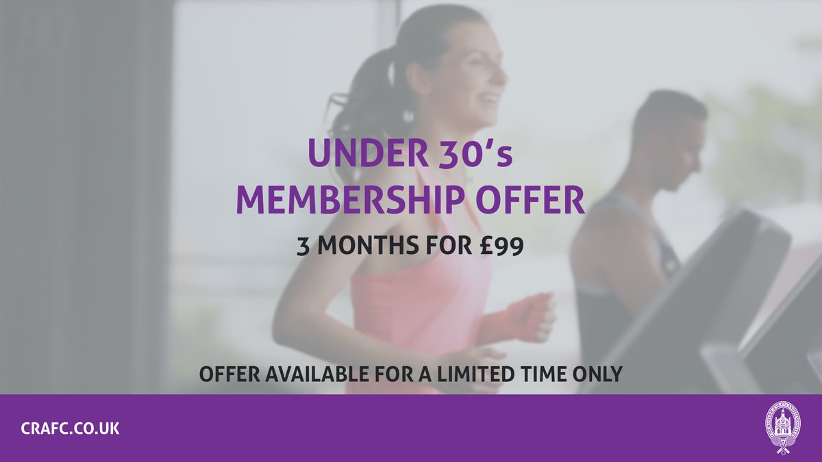 We have an UNDER 30's MEMBERSHIP OFFER running for a limited time only. 3 months full membership at the club for just £99!

Get in touch with us to find out more.

🧘‍♂️🎾🏋️‍♂️ #MembershipOffer #Chichester