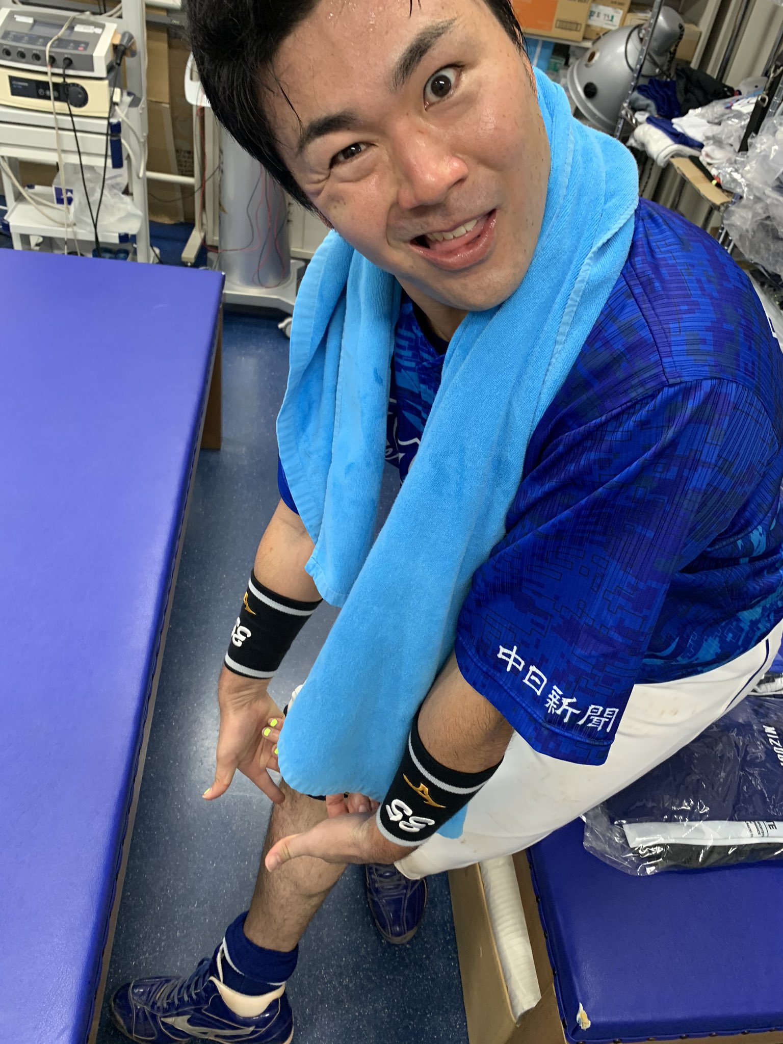 中日・又吉克樹広報、大野雄大＆木下拓哉バッテリーの写真を ...