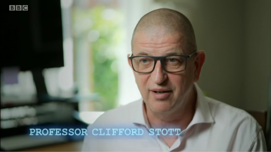 Professor <a href="/cliffordstott/">Clifford Stott</a> from <a href="/KeelePsychology/">Keele Psychology</a> featured on today's episode of <a href="/BBCOne/">BBC One</a>'s Critical Incident speaking about crowd psychology and policing protests. Watch again: bbc.in/3lEiSCS