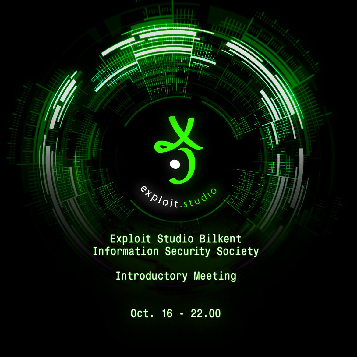 ExploitStudio's tweet image. Exploit Studio Bilkent's new semester begins!
We're going to start with an introductory meeting this Friday at 22.00. Join us if you want to learn more about Exploit Studio.
There is no better time to hack than quarantine!