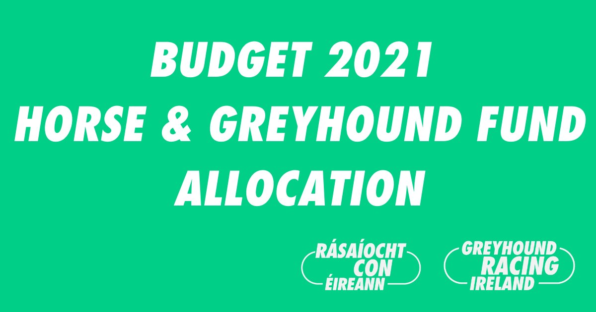 shelbournepark's tweet image. Rásaíocht Con Éireann (Greyhound Racing Ireland) welcomes the allocation of €19.2M from the Horse &amp;amp; Greyhound Fund 2021 for greyhound racing. 

Read the full statement on bit.ly/34Pn2AY

#GoGreyhoundRacing