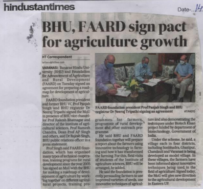 bhupro's tweet photo. MoU between #BHU and #FAARD.
#BHUinMedia
#Agriculture
@VCofficeBHU @icarindia @AgriGoI @DrRPNishank @SanjayDhotreMP @PMOIndia @htTweets @timesofindia https://t.co/Ul7tVWVkcb