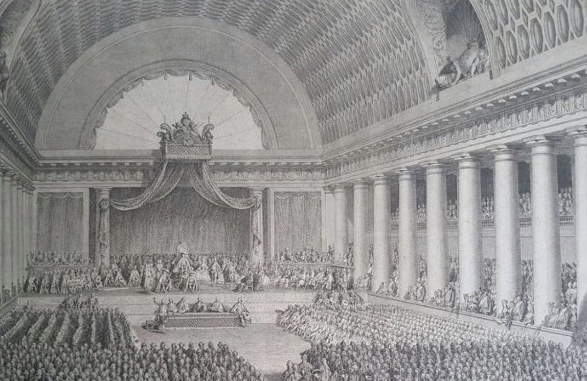 Bref, le roi (Louis 16) réunit les états généraux le 5 mais 1789 à Versailles