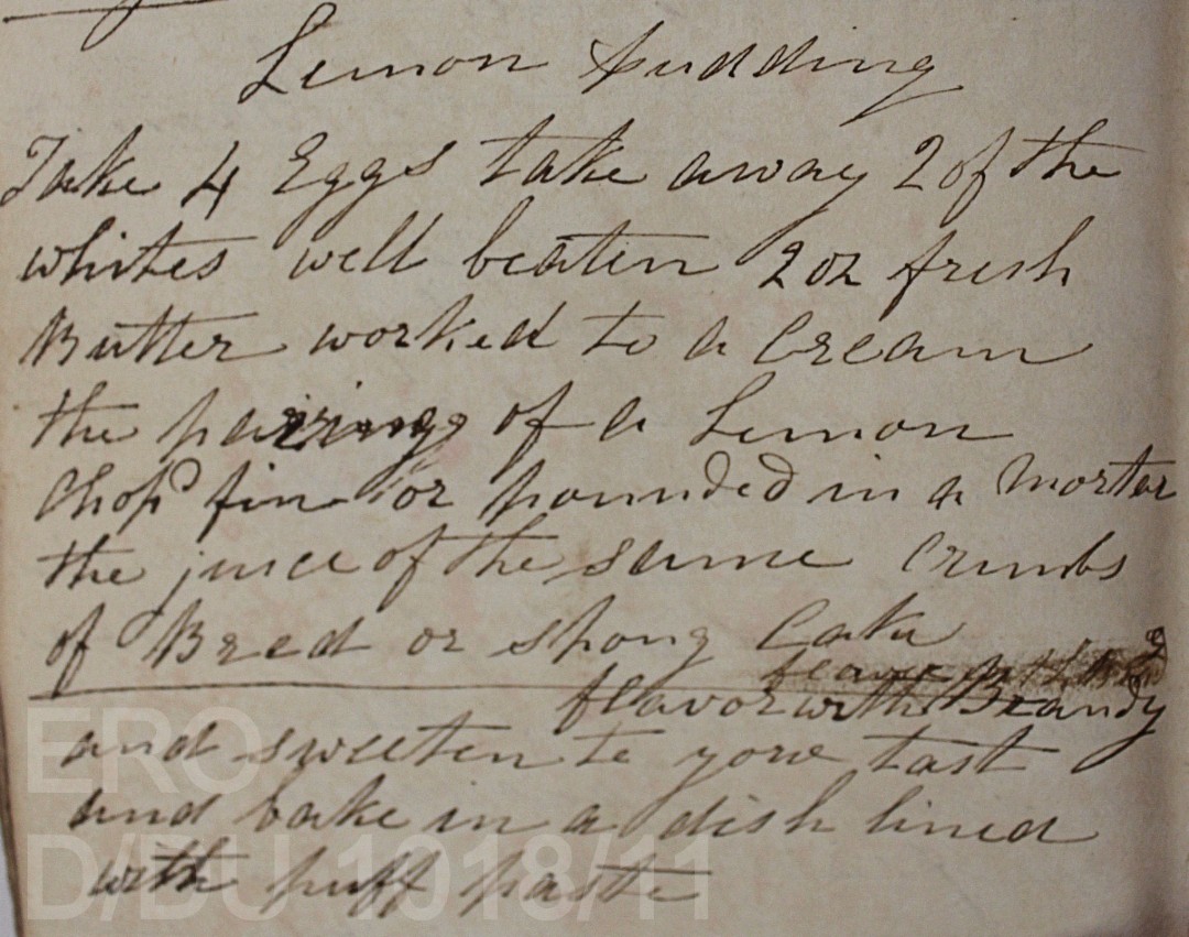 essexarchive's tweet photo. Today is #DessertDay, which means we can all eat cake* guilt-free! In case you need some inspiration for your sweet treats, here are some dessert recipes from an 1848 recipe book. #Cheesecake #RiceBlancmonge #LemonPudding #OldRecipes
*Other forms of dessert are available. https://t.co/TVDB4IeTww