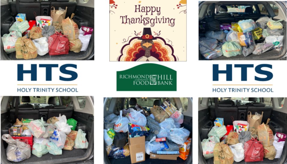 On behalf of the Richmond Hill Food Bank and Help the Society members I want to give a huge THANK YOU to all those that donated to this year's Thanksgiving Food Drive! Throughout the week, I delivered an equivalent of 9 full grocery buggies worth of food items. <a href="/HTSRichmondHill/">HTS Richmond Hill</a>