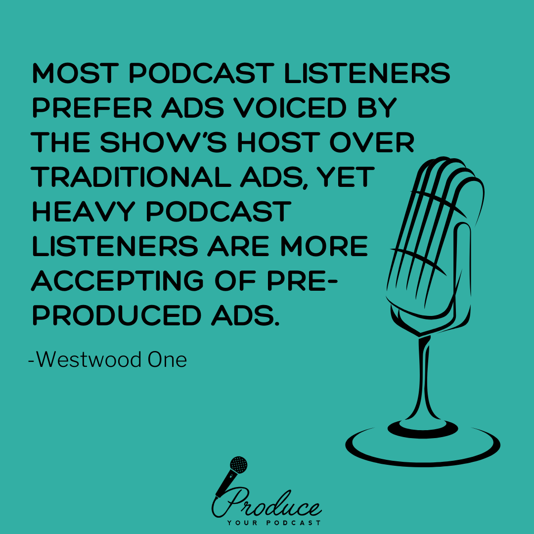 produceyourpod's tweet image. Some podcasting stats from @WestwoodOne latest podcast research.

#thepodcastexperts #thepodcastexpert #podcastads #ads #podcasters #podcaster