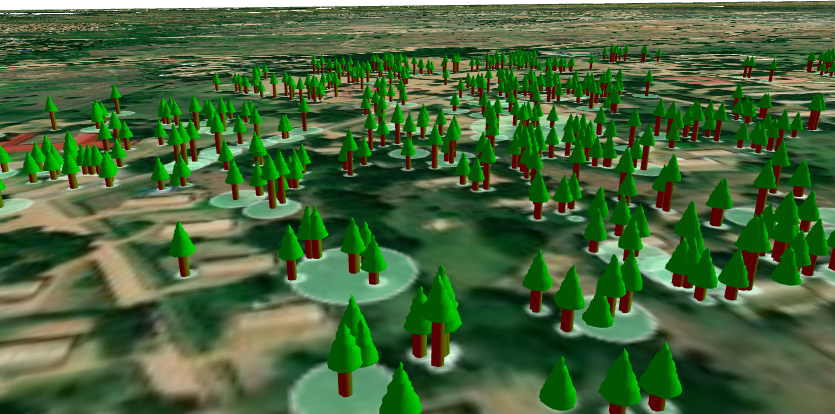 Tanzania_RA's tweet photo. Students of #SUA mapping trees using low cost high-tech open source tools resulting in new datasets. A first sample in #QGIS! @OMDTZ, @RamaniHuria, #ResilienceAcademy https://t.co/kkcRjA5012