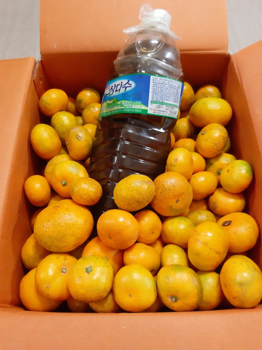 진정한 제주도민은 택배뽁뽁이 안씀
참기름을 귤에 파묻으면 된다