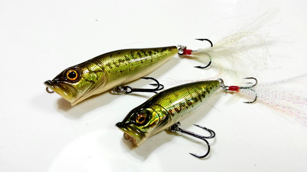 fukky_fishing's tweet photo. また増えた〜😑ヤバッ。まぁ一先ず物欲満たさせて下さい。ストレス発散や。

んで、大小揃ったわ。（新旧、目が違うのよね。）

あと試しにレアリスポッ��ー64も。

#Megabass
#POPX
#BabyPOPX https://t.co/nDmX4nqXbX