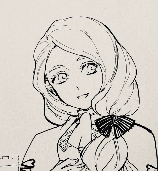 Mercedes Her name is the same as the car brand name has won F1 for five consecutive years.#inktober2020 #FE3H 