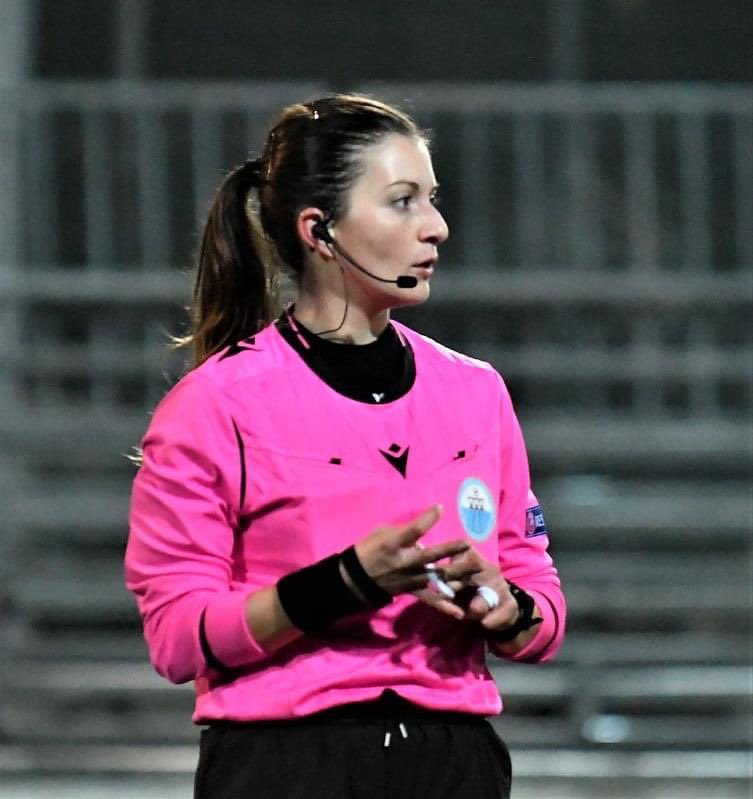 FSGC_official's tweet photo. 🤩 | due importanti prime volte per il settore arbitrale sammarinese: Laura Cordani è il primo arbitro donna del futsal sammarinese, mentre Gianmarco Ercolani ha debuttato ieri come assistente internazionale (Irlanda del Nord-Ucraina, U21)
#refereeing #arbitri #settorearbitrale https://t.co/6lLdNhac2W