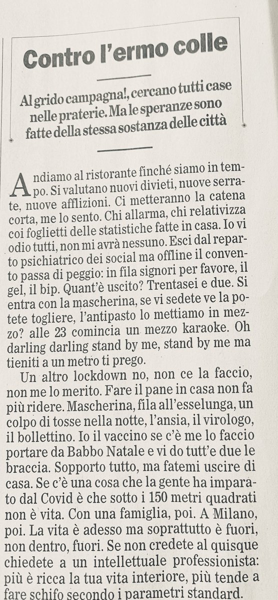 esterviola's tweet photo. un altro lockdown io non me lo merito. il pane in casa non fa più ridere (e non andate su https://t.co/XZjZ6dwo7k, vi prego). per approfondimenti, ⁦@ilfoglio_it⁩ https://t.co/mfNrk0ALDO