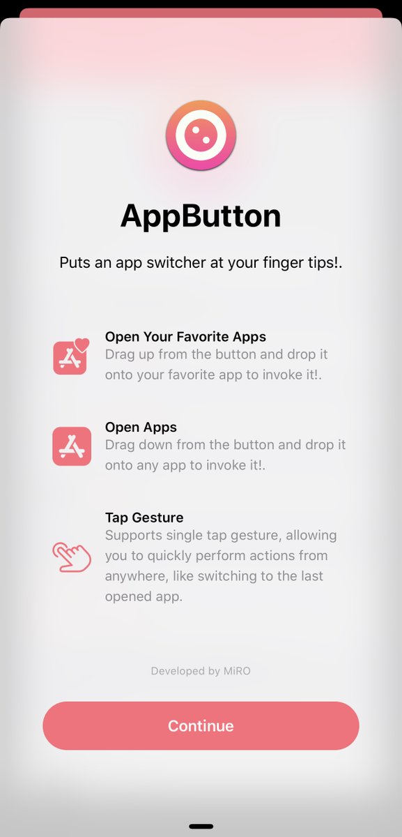 MiRO92's tweet photo. #AppButton is out!

it's a tweak that puts an app switcher at your fingertips!

Price: Free
Repo: https://t.co/r6wldNu3XT

For more info read my Reddit post.
Please like and share, Thanks

https://t.co/4GeEAeRIAt https://t.co/TAF1Bk8GLP