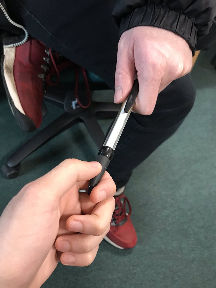 GeoInsight1's tweet image. Helping out a friend in need of a pen #computing4wc #UCLanAOK