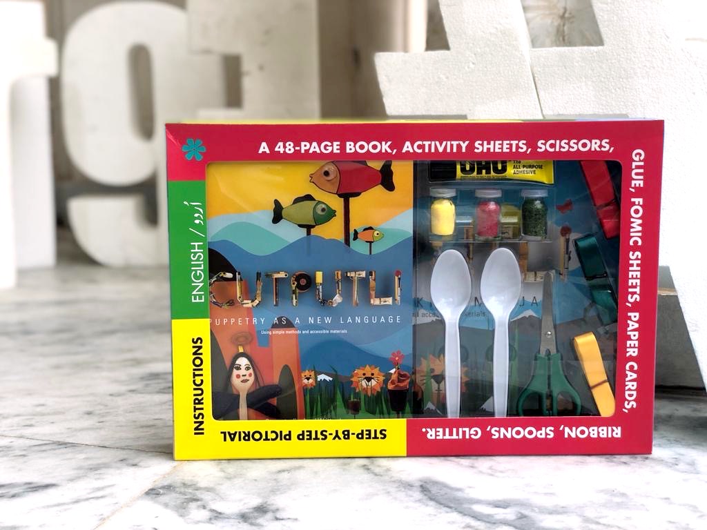 tlaorg's tweet image. CutPutli-Puppetry as a New Language, a step-by-step guide &amp;amp; material box for 4+ children by The Little Art

FREE donation to public, non-profit and foundation schools
For private schools: 50% off
To buy/get donation: info@thelittleart.org

#TLAORG #Puppet #Puppetry #Art #Pakistan