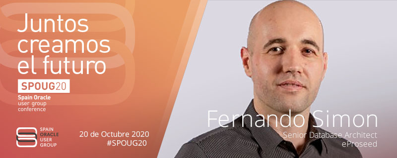 FSimonDBA's tweet image. Next 20/Oct 14:00 (CEST) I will be presenting at #SPOUG20, and I will speak about #ZDLRA and #MAA. 

It is a free event, and have an amazing lineup. You can register here: eventbrite.es/e/registro-spo…

@oracleace #ace #acesinaction @oracleugs @OracleMAA  @ZDLRAPM