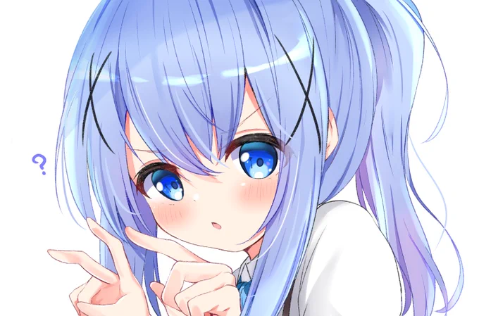 チノちゃん何そのポーズ 