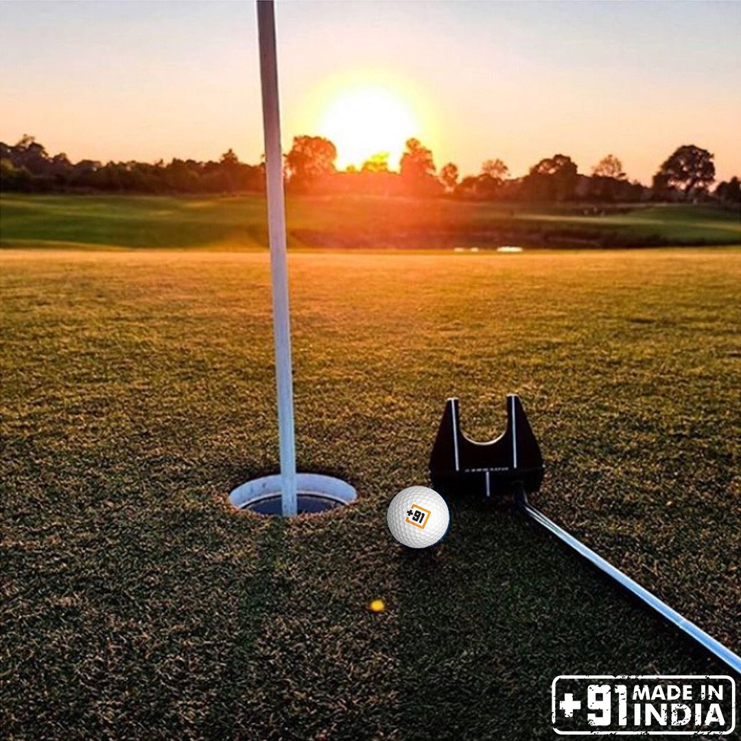 plus91golf's tweet photo. Watch sunsets with @plus91golf instead of watching Netflix! 
.
.
.
.

#golf #instagolf #golfballs #golfstagram #golfball #golfart #golfballgallery #teeventures #91golfballs #vocalforlocal #madeinindia #supportsmallbusiness #customisedgolfballs #plus91 https://t.co/WlrhSAdRh7