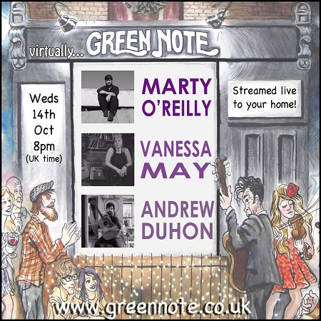 camdentownradio's tweet photo. Tonight on @GreenNote LiveStream ! Marty McFly and Vanessa Mae ? Almost ! @MartyOReilly1 and #vanessamay of @rainbowgirrs plus @AndrewDuhon Tune in from 8pm UK time... 🎸📻🎶 https://t.co/L5iZcLwwAO