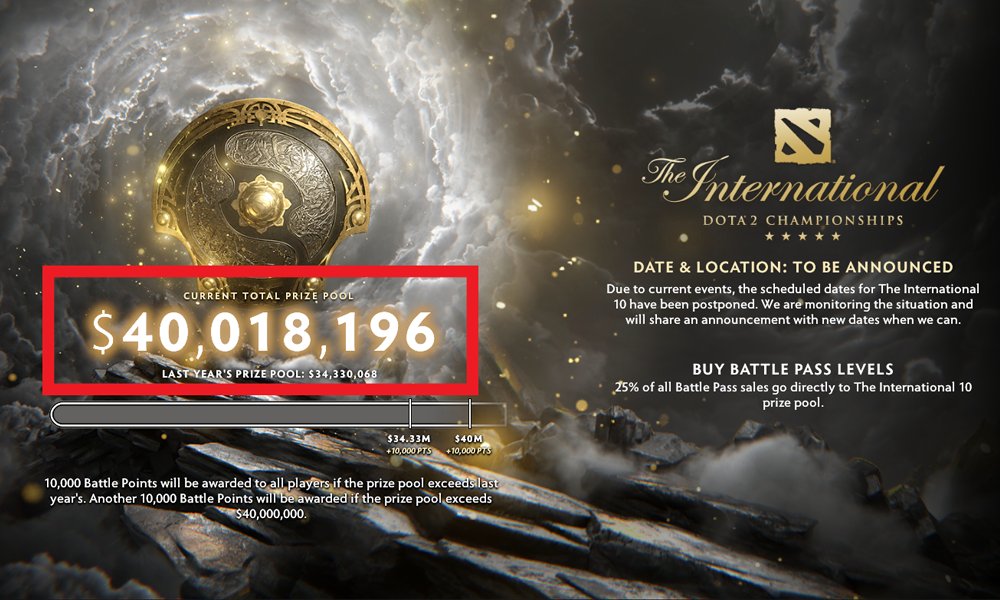 40 Million is the prize pool for the annual DOTA 2 eSport tournament for this year. How much we can achieve with VERSE.network ? 

#DOTA2 $VERSE #GAMING #ESPORTS #ETH #DEFI #NFT #BETTING #STREAMING #SHROOM #VAMP #MEME #VERSE #IGN