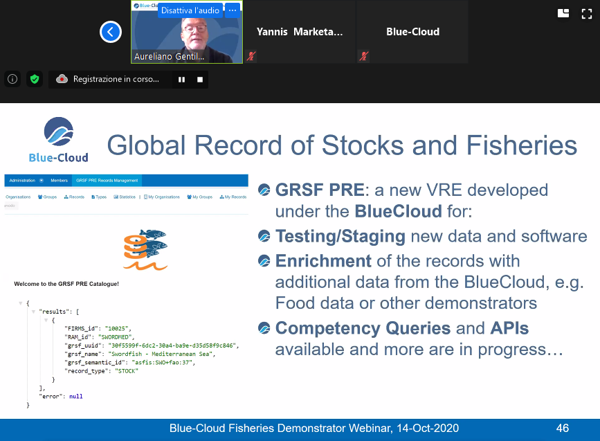 BlueCloudEU's tweet photo. The Global Record Stock & #fisheries (GRSF)is a complete framework that ingests records from 3 main global #databases of Stocks & Fisheries records. #BlueCloud is supporting by providing a #VRE #virtualresearchenvironment to enrich it with additional data. https://t.co/1C4A354E4X https://t.co/tgyR4mnWVi