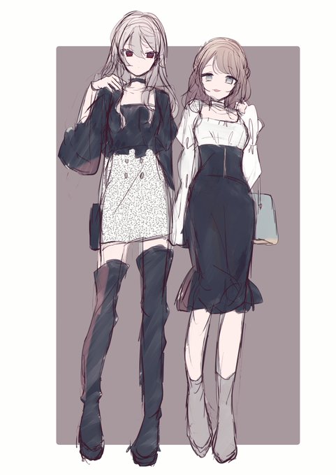 パフスリーブのtwitterイラスト検索結果 古い順