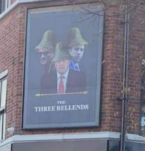 wilks70's tweet image. The James Atherton pub in New Brighton has unveiled it's new sign 😂😂😂