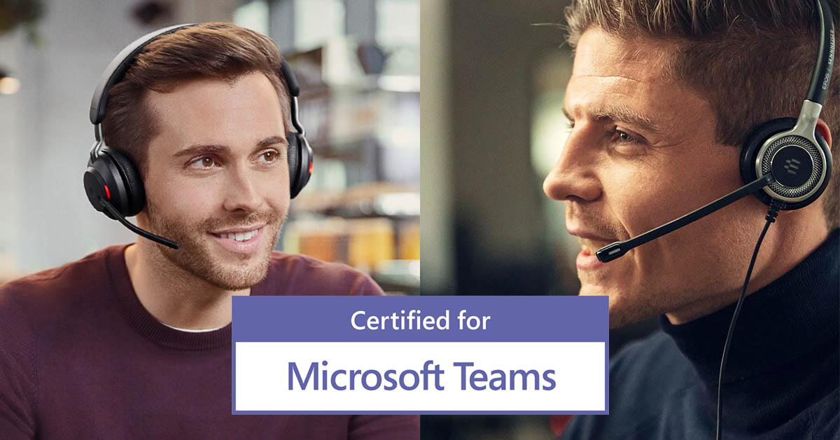 TheHeadsetStore's tweet image. Using Microsoft Teams for work calls?

Try a Microsoft Teams Certified headset for richer audio quality and super easy plug and play device connectivity.

View here 👉👉👉 headset-store.co.uk/microsoft-team…

#headsets #teams #remoteworking #workcalls #homeworking