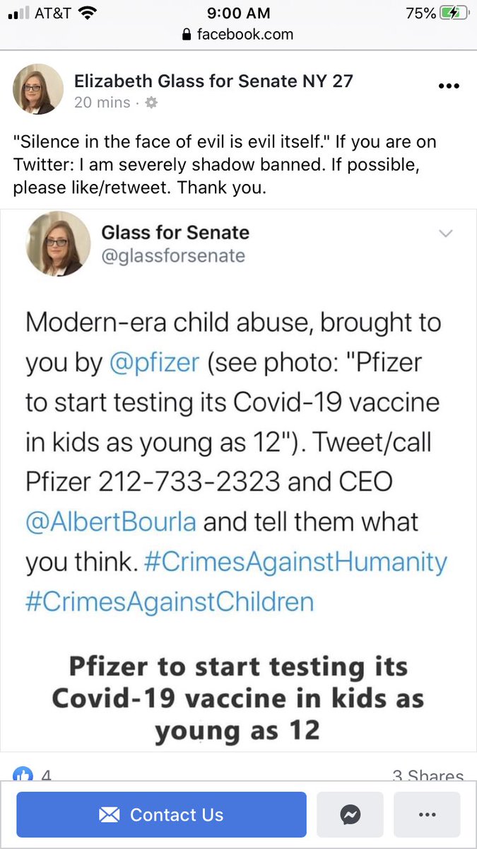 frannie488's tweet photo. #medicalmafia @pfizer @glassforsenate #newyork #COVID19 #childabuse #InformedConsent https://t.co/E8l2q2GA2U
