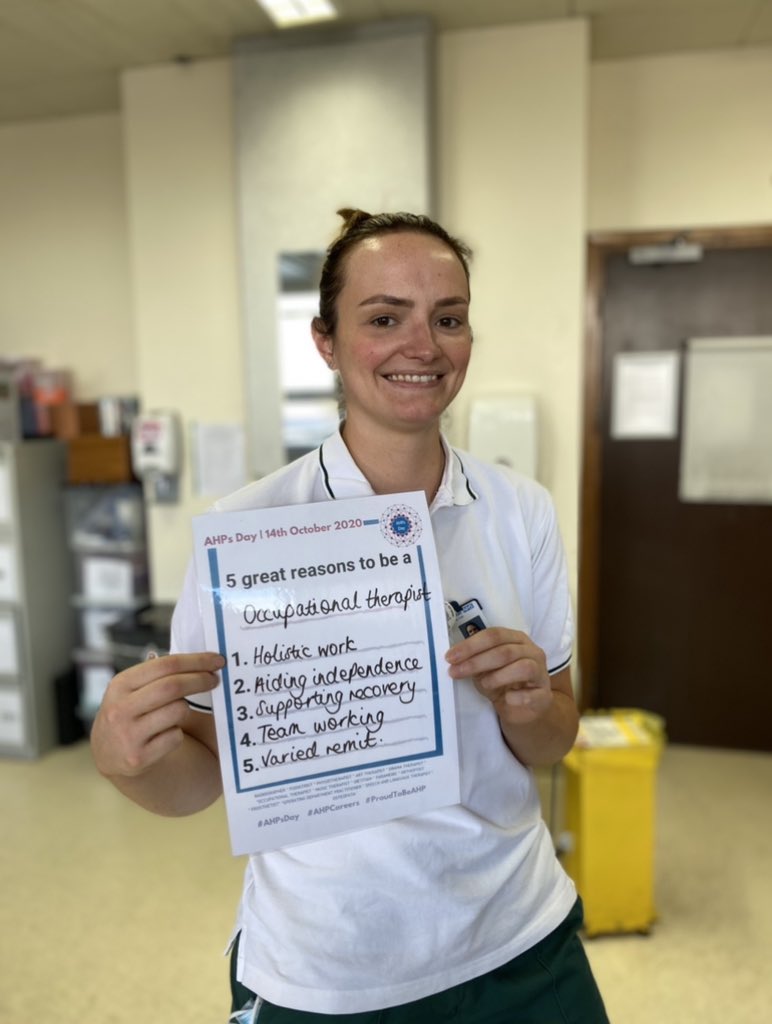 St George's SLTs (@stgspeechies) on Twitter photo Next up is Becky sharing why she loves being an OT #AHPsDay2020 #AHPsDay #AHPCareers @StGeorgesTrust <a href="/StGTraumaPTOT/">StG Trauma Physio/OT</a> Next up is Becky sharing why she loves being an OT #AHPsDay2020 #AHPsDay #AHPCareers @StGeorgesTrust <a href="/StGTraumaPTOT/">StG Trauma Physio/OT</a>