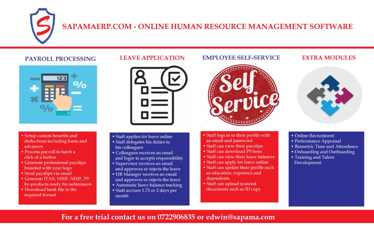 sapamatech's tweet image. Increase #HR productivity by automating routine processes with #sapamaHRM software solution.

#Human_Resource_Management
#SoftwareSolutions
