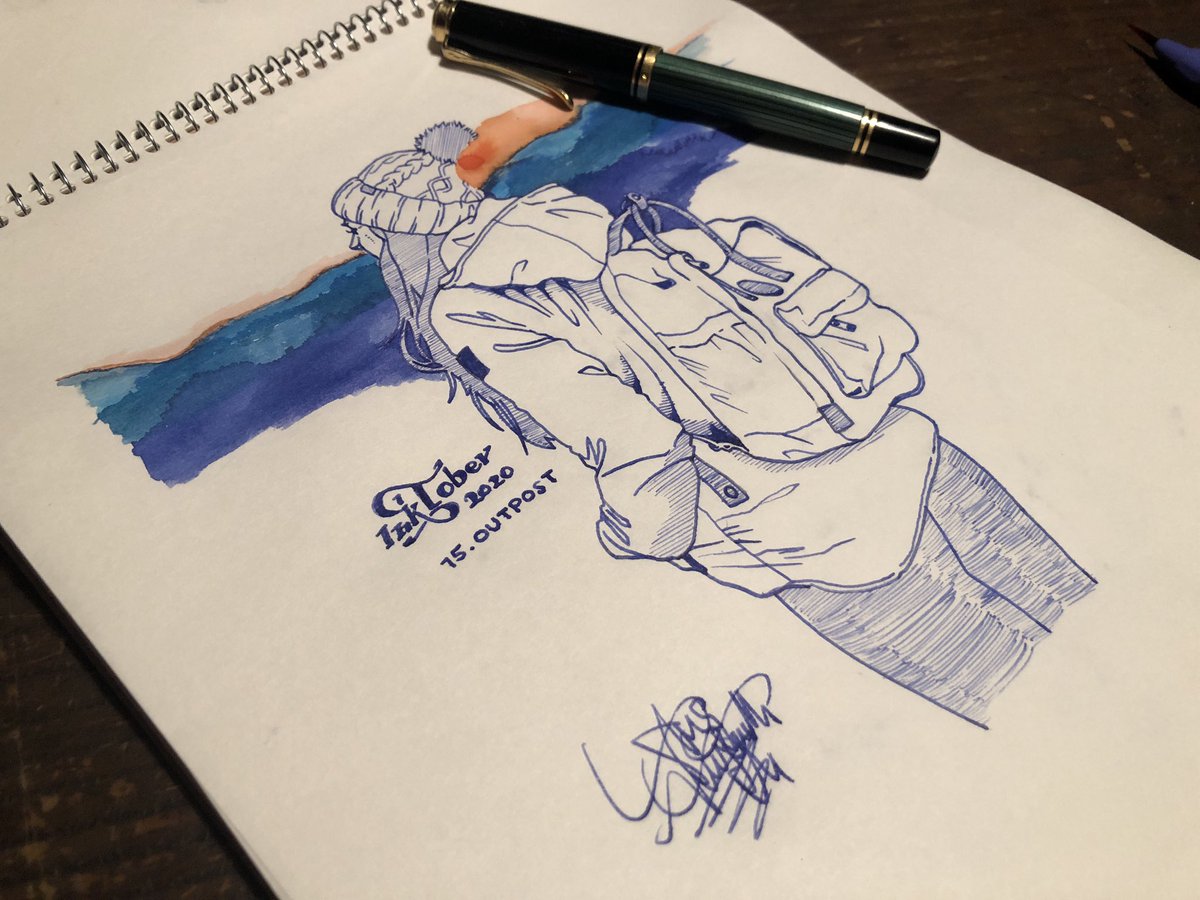 Sig Miyauchi Inktober Inktober Day15 Outpost 万年筆 イラスト イラスト好きとつながりたい 絵描きさんとつながりたい Sig Miyauchi Inktober Inktober Day15 Outpost 万年筆 イラスト イラスト好きとつながりたい 絵描きさんとつながりたい